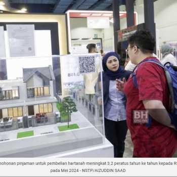 Permohonan pinjaman beli rumah semakin meningkat